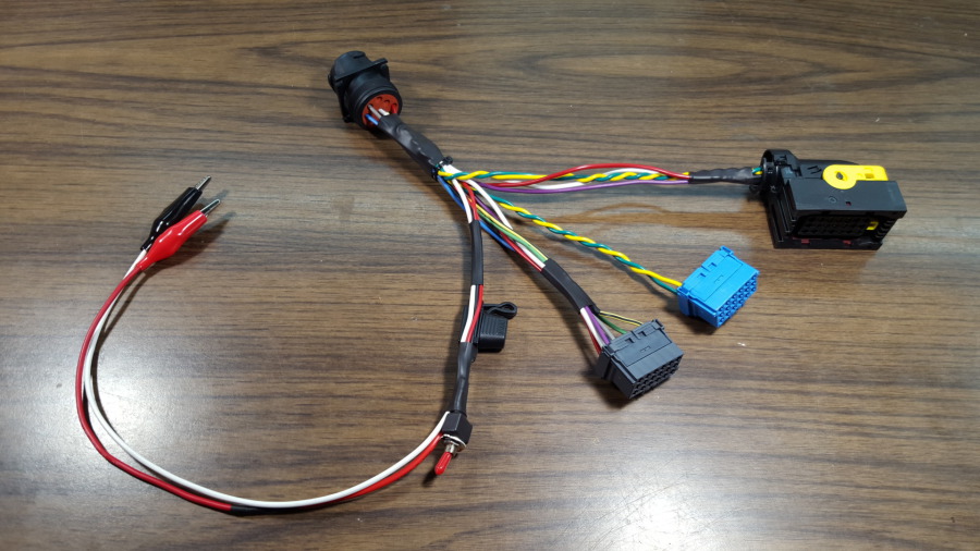Bypass Breakout Cable for DDECIII & IV ECM's Bench Tuning Harness